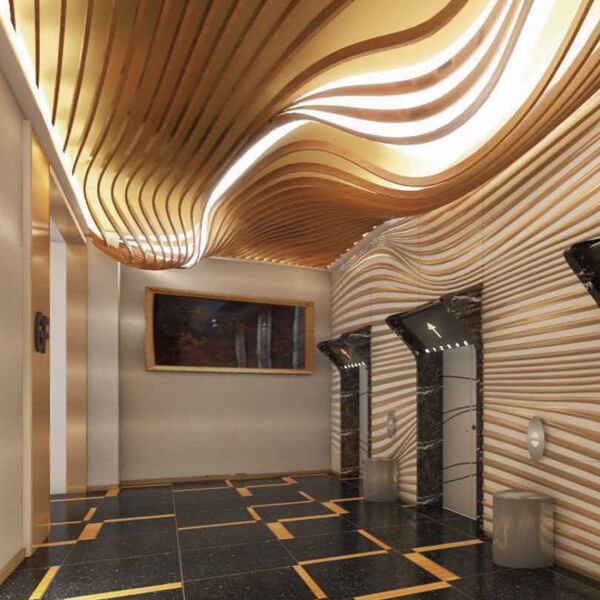 Interior-design concept and floor-planning example