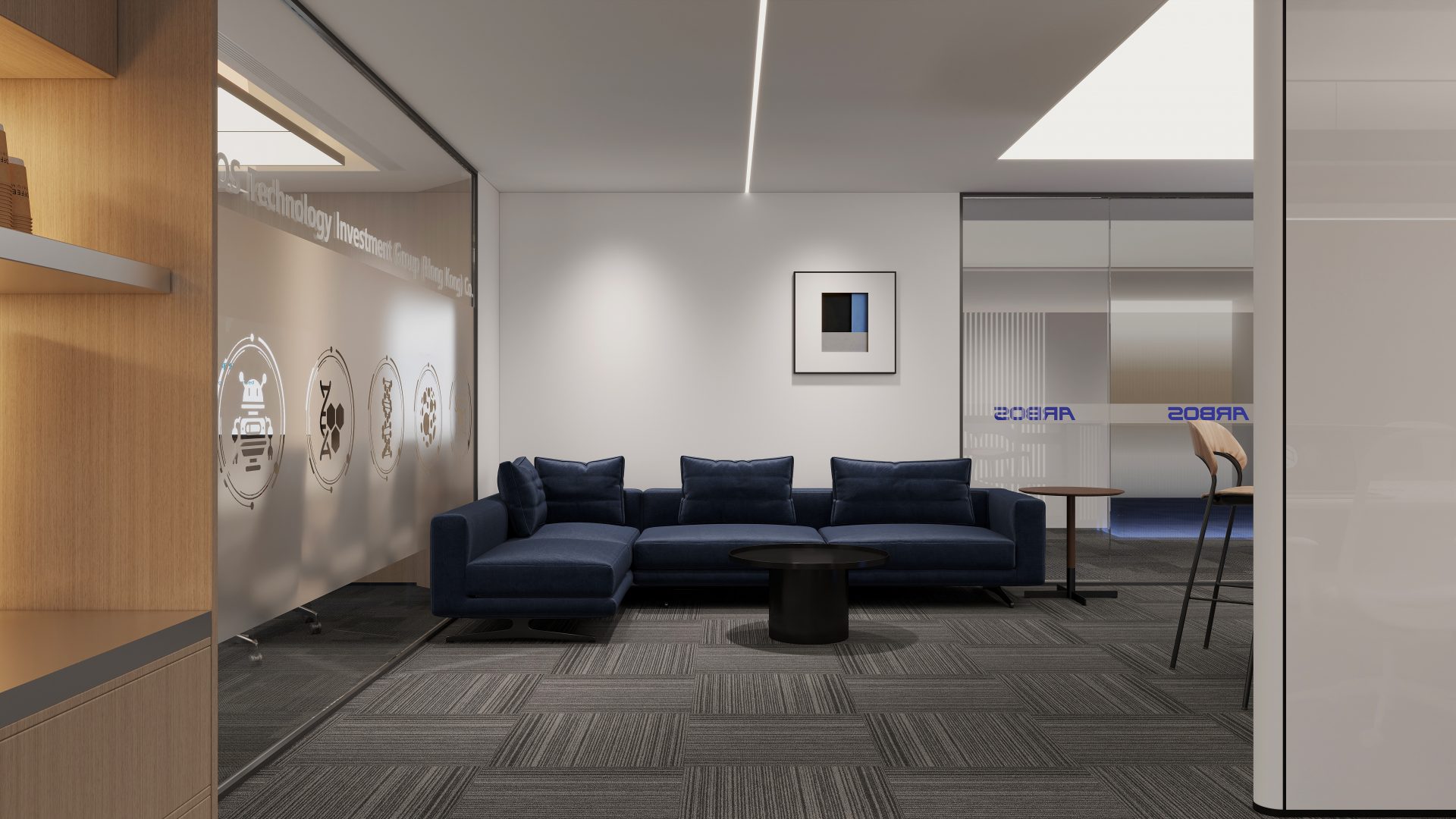 Lippo Centre Office Design — project space 2
